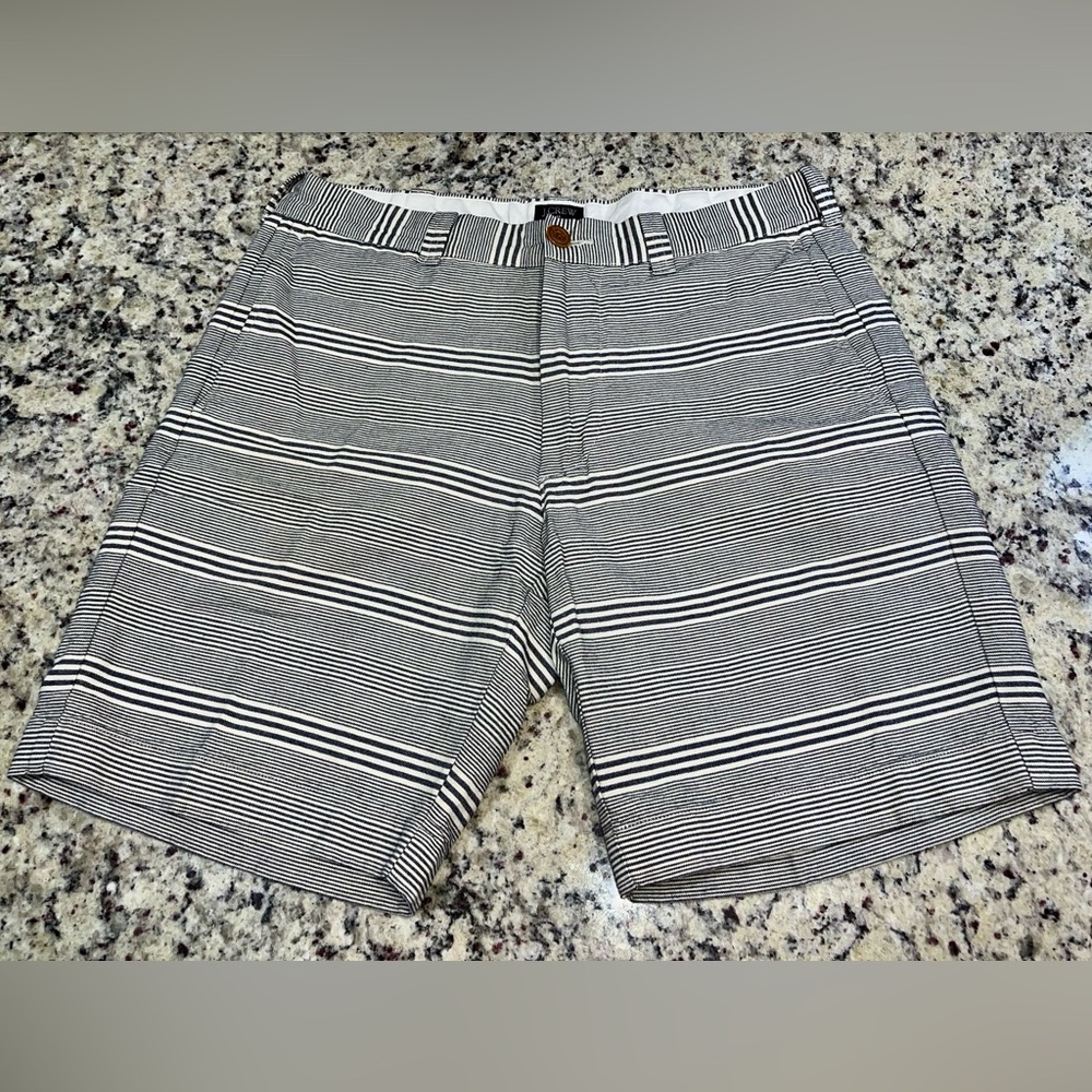 J.Crew Gramercy Oxford Striped Mens Shorts